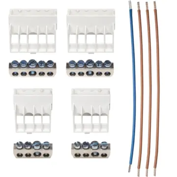 ABB HFN-AB3 Bedradingsset voor installatiekast Hafonorm Aansluitblok + bedrading 3-fasen