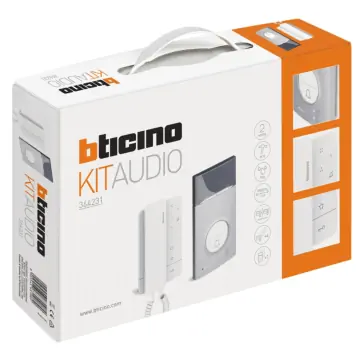 Bticino BT364231 Audiokit met binnenpost Classe 100 A16M en buitenpost Linea 3000