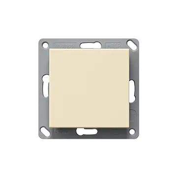 Gira 242101 EnOcean Draadloze wandzender 1-voudig Crème Wit Glanzend