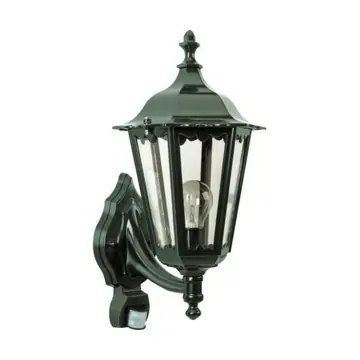 KS Verlichting 7263 Buitenlamp Ancona staand Groen E27 Sensor