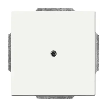 Busch-Jaeger 2CKA001710A3873 Future Linear Blinde centraalplaat met draagring Studiowit mat