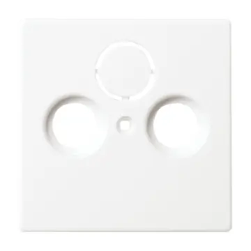 Busch-Jaeger 2CKA001724A2774 Future Linear Centraalplaat Coax Studiowit