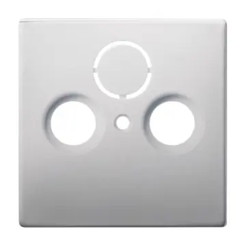 Busch-Jaeger 2CKA001724A4271 Pure Stainless Steel Centraalplaat Coax Edelstaal