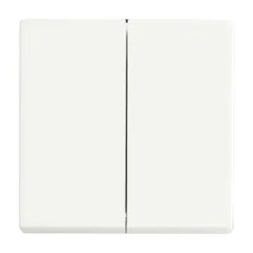 Busch Jaeger 2CKA001751A3024 Bedieningswip Afdekkingen voor schakelaar/ impulsdrukker Studiowit mat