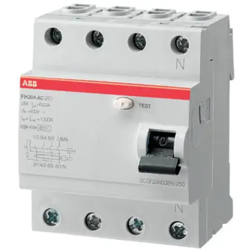 ABB 2CSF204102R1630 System pro M compact Aardlekschakelaar CB 4 P 63A 30 mA
