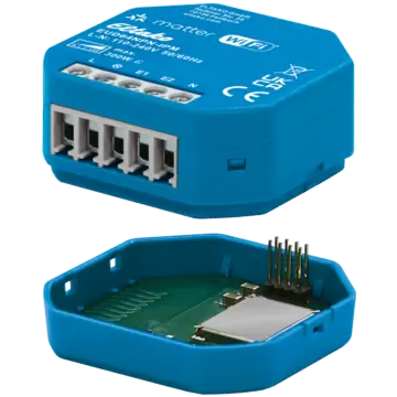 Eltako EUD64NPN-IPM Universele LED dimactor met IP Matter via Wi-Fi Met EnOcean plugin Tot 300W