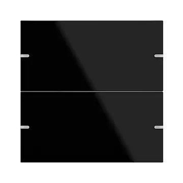 Gira 502205 KNX Wippenset 2-voudig voor tastsensor 4.95 Glas zwart
