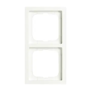 Busch-Jaeger 1722-884K Future Linear 2-voudig afdekraam Studiowit Mat