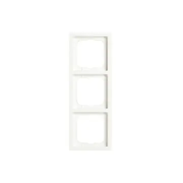 Busch-Jaeger 1723-884K Future Linear 3-voudig afdekraam Studiowit Mat