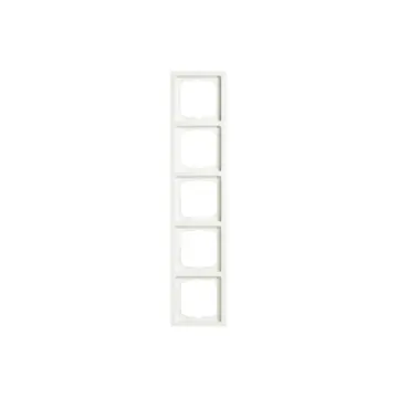  Busch-Jaeger 1725-884K Future Linear 5-voudig afdekraam Studiowit Mat
