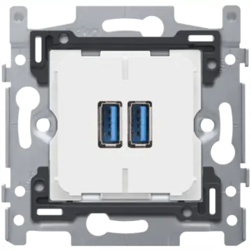 Niko 420-00511 Smart usb-lader van 3,5 A