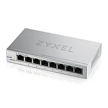 Zyxel GS1200-8-EU0101F Netwerkswitch 8 poorten Grijs
