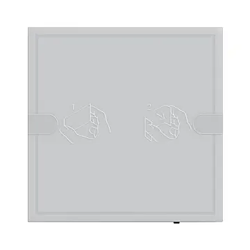 Gira 5001028 Tastsensor 4.95 Komfort 1-voudig voor Gira One en KNX Antraciet