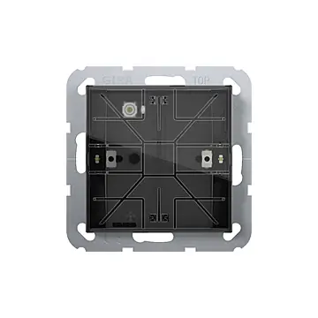 Gira 504100 Tastsensor 4.55 Komfort 1-voudig voor Gira One en KNX met inbedrijfstellingswip