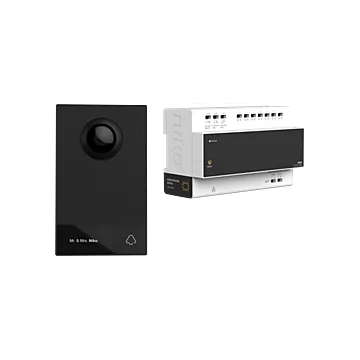 Niko 510-01001 Videokit, 2-draads, met controller en buitenpost, voor opbouw
