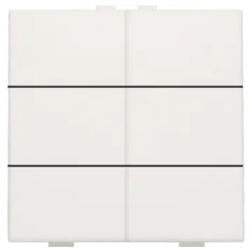 Niko 101-51006 Zesvoudige drukknop voor Niko Home Control White