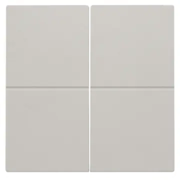 Niko 102-00060 tweevoudige toets voor het Hue systeem Light Grey