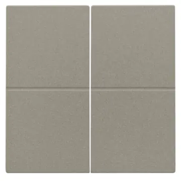 Niko 123-00060 tweevoudige toets voor het Hue systeem Bronze