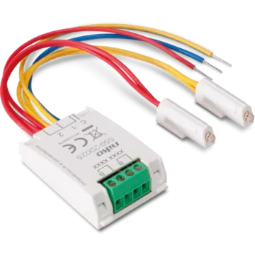 Niko 550-20025 Drukknopinterface voor één of twee ingangen met heldere, warm witte feedbackleds