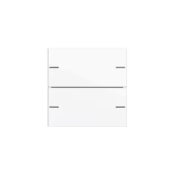 Gira 575203 Wippenset 2-voudig voor tastsensor 4 System 55 Zuiver wit glanzend