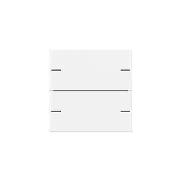 Gira 575227 Wippenset 2-voudig voor tastsensor 4 System 55 Zuiver wit mat
