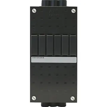 ABB 6929.505 Hafonorm HLD11V Installatiekast Voorzien van 70 mm sleuf Leeg