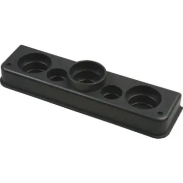 ABB 175-01 Invoerplaat voor op sparing kast/lessenaar Hafonorm 2x16/19 + 1x19/25/32 + 2x25/32 mm