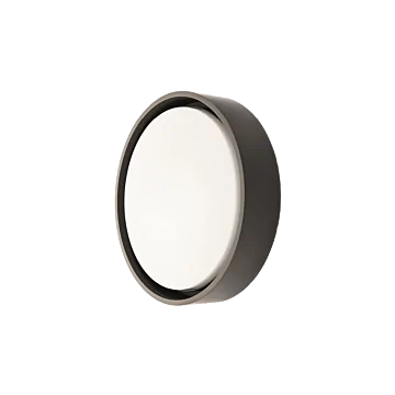 SG 605152 Frame Round Maxi Zwart 19W LED 1990lm 3000K Wit Schemerschakelaar Ra 80