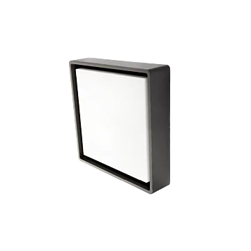 SG 605362 Frame Square Maxi Grafiet 21W LED 1980lm 3000K Wit Schemerschakelaar Ra 80