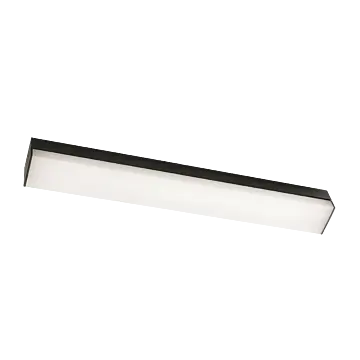 SG 111390 Prelude Square Zwart 1500lm 3000K Wit Ra 90