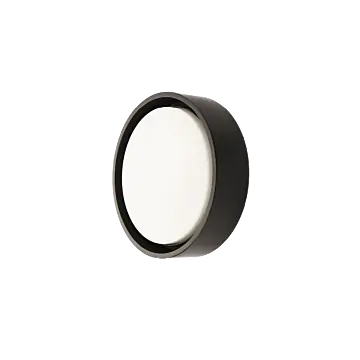 SG 605052 Frame Round Zwart 7W LED 670lm 3000K Wit Schemerschakelaar Ra 80
