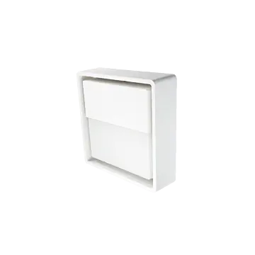 SG 605246 Frame Square Wall Wit 7W LED 300lm 3000K Wit Ra 80