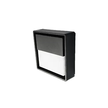 SG 605256 Frame Square Wall Zwart 7W LED 300lm 3000K Wit Ra 80