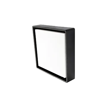 SG 605381 Frame Square Maxi Zwart 21W LED 2370lm 4000K Koel Wit Ra 80