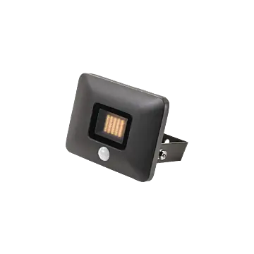 SG 630019 Flom Mini Grafiet 10W LED 1060lm 3000K Wit PIR-Sensor Ra 80