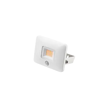 SG 630055 Flom Mini Wit 10W LED 1290lm 3000K Wit PIR-Sensor Ra 80