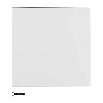 Berker 85141188 S.1/B.3/B.7 Drukknop-opzetmodule polarwit mat
