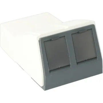 Attema AT1861 Universele Datadoos 2 data connector uitgangen Zwart 