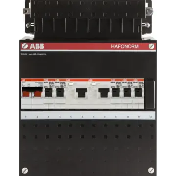 ABB 1SPF006905F0163 Groepenkast HAD3332-22+H42 Hafonorm 5x achter 2x30mA + HS, 1-f