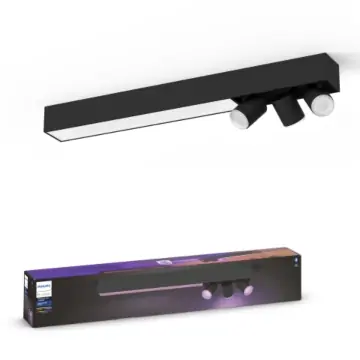 Philips 929003808601 Hue Centris 3-lichts plafondlamp Zwart