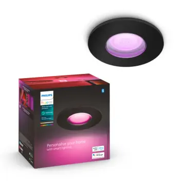 Philips 929003812601 Hue Xamento Zwart inbouwspot White and Color Ambiance