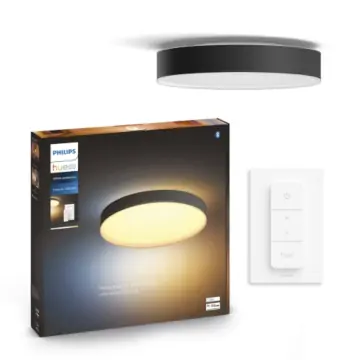 Philips 915005997101 Hue Enrave XL Zwart Plafondlamp White ambiance