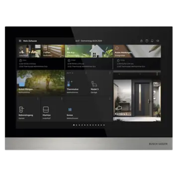 Busch-Jaeger H8237-5B-03 IP Touch 10" LAN / LAN Paneel Zwart