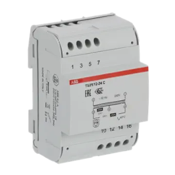 ABB TS 25/12-24 C 1-fase stuurtransformator System pro M compact t.b.v. Hue deurbel