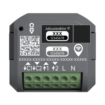Busch-Jaeger 62811 U-WL Draadloze jaloezie inbouw voor flexTronics en Free@home Wireless 1 kanaal