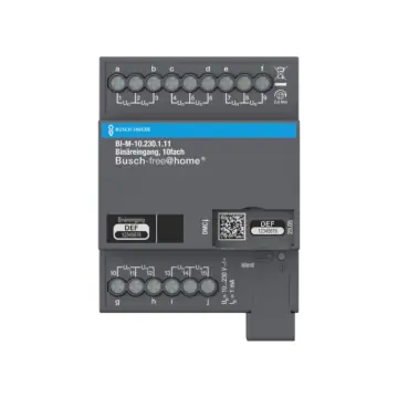 Busch Jaeger BI-M-10.230.1.11 Binaire ingang 10-voudig 10-230V voor Busch-free@home