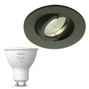 Inbouwspot Lumiance IP44 Outdoor Inclusief Hue White (GU10) Antraciet (Outdoor)