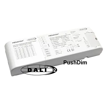 Megaman MM10941 LED Driver 40W DALI, Push Dim