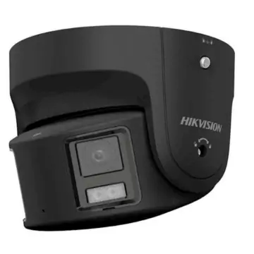 Hikvision DS-2CD2387G2P-LSU/SL ColorVu Turret 8MP Panorama Acusense Zwart