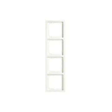  Busch-Jaeger 1724-884K Future Linear 4-voudig afdekraam Studiowit Mat
